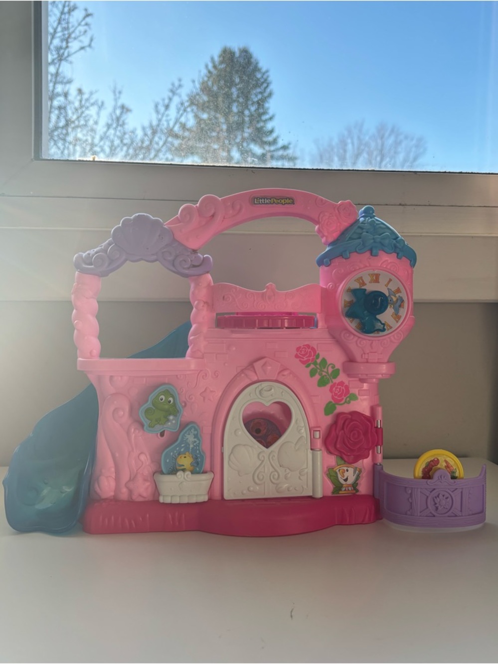 Little people play and go princess castle